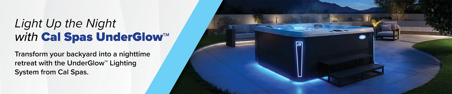 Calspas hot tub being used in a family setting - Brondby